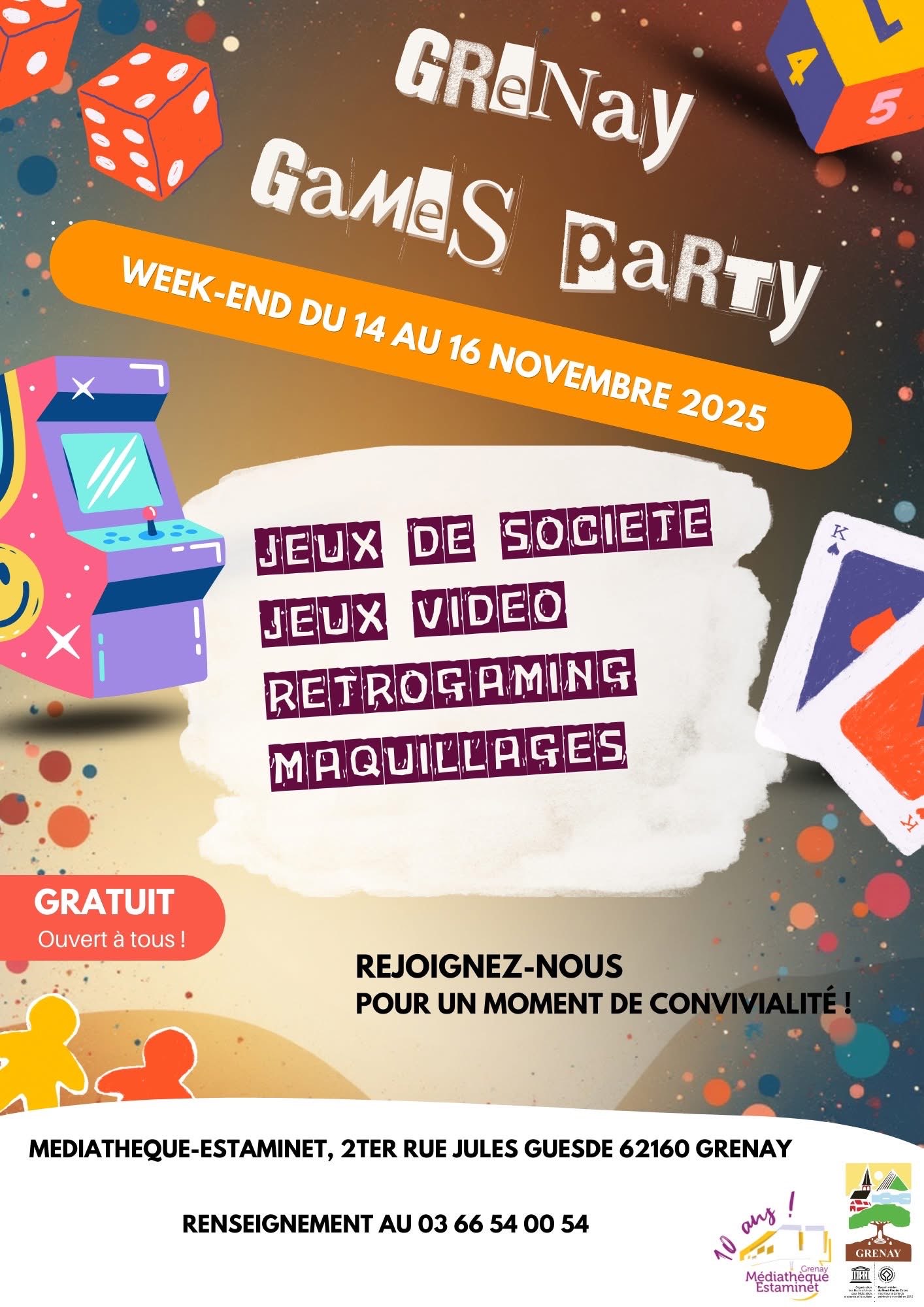 Photo Grenay games party 2025